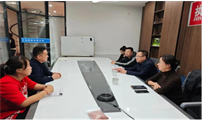 呼伦贝尔市工商联主席、总商会会长王庆一行莅临 我集团满洲里公司考察调研